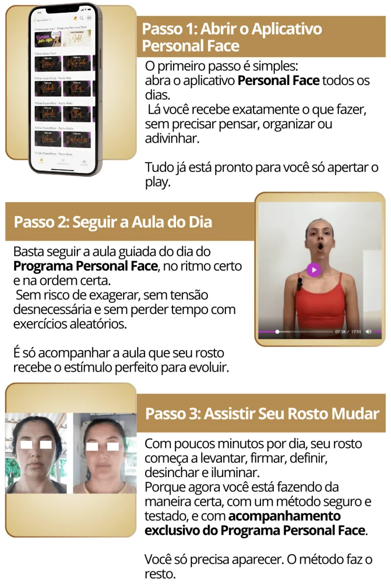 Os 3 passos