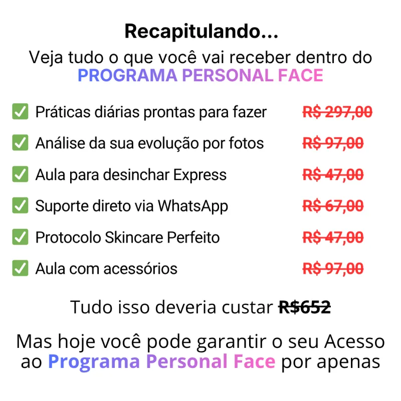 Tudo o que você recebe e o valor